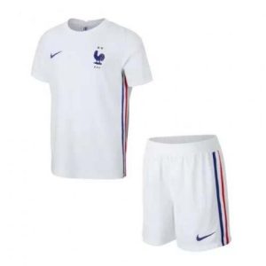 Nogometni Dres Francuska Dječji Drugi 2020 （+ kratke hlače）