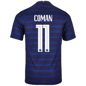 Nogometni Dres Francuska Kingsley Coman 11 Drugi Euro 2020