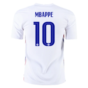 Nogometni Dres Kylian Mbappé 10 Francuska Drugi 2020