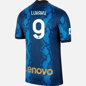 Nogometni Dres Inter Milan Romelu Lukaku 9 Domaći 2021/22