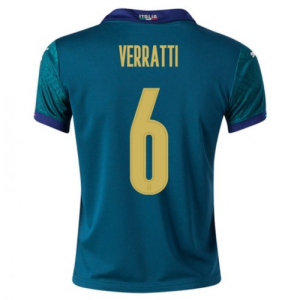 Nogometni Dres Italija Verratti 6 Treći Euro 2020