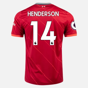Nogometni Dres Liverpool FC FC Jordan Henderson 14 Domaći 2021/22