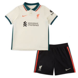 Nogometni Dres Liverpool Drugi Dječji 2021/22 （+ kratke hlače）