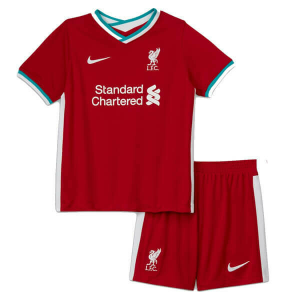 Nogometni Dres Liverpool Dječji Domaći 2021 （+ kratke hlače）