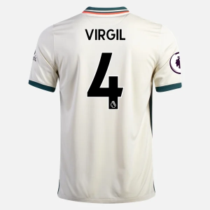 Nogometni Dres Liverpool FC Virgil van Dijk 4 Drugi Nike 2021/22