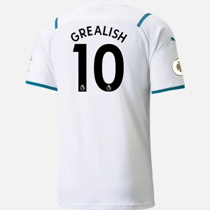Nogometni Dres Manchester City Jack Grealish 10 Drugi 2021/22