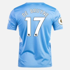 Nogometni Dres Manchester City Kevin De Bruyne 17 Domaći 2021/2022