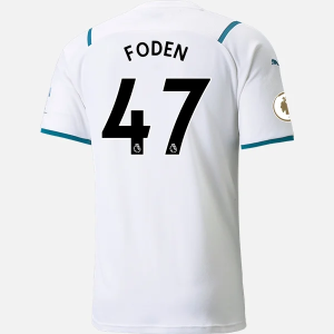 Nogometni Dres Manchester City Phil Foden 47 Drugi PUMA 2021/22