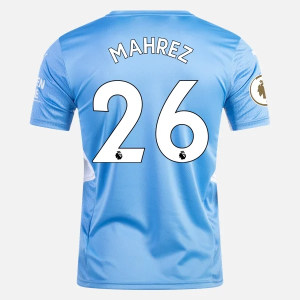 Nogometni Dres Manchester City Riyad Mahrez 26 Domaći 2021/22