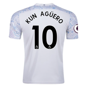 Nogometni Dres Manchester City Sergio Agüero 10 Treći 2020/2021
