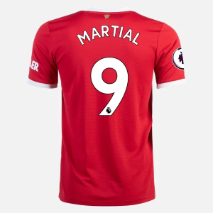 Nogometni Dres Manchester United Anthony Martial 9 Domaći 2021/2022