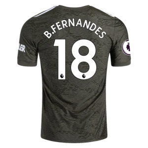 Nogometni Dres Manchester United Bruno Fernandes 18 Treći 2020/2021