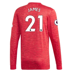 Nogometni Dres Manchester United Daniel James 21 Domaći 2020/2021 – Dugim Rukavima