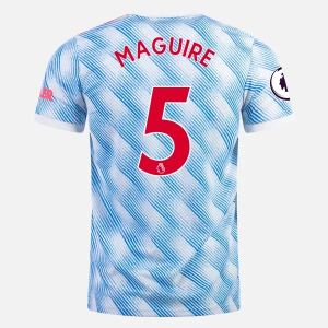 Nogometni Dres Manchester United Harry Maguire 5 Drugi 2021/22