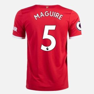 Nogometni Dres Manchester United Harry Maguire 5 Domaći 2021/22