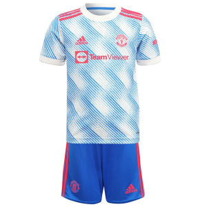 Nogometni Dres Manchester United Dječji Drugis 2021/22 （+ kratke hlače）