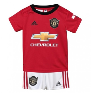 Nogometni Dres Manchester United Dječji Domaći 2019/20- Krótki Rękaw （+ kratke hlače）