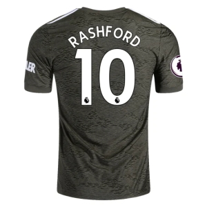 Nogometni Dres Manchester United Marcus Rashford 10 Drugi 2020/2021