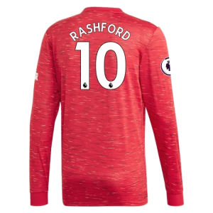 Nogometni Dres Manchester United Marcus Rashford 10 Domaći 2020/2021 – Dugim Rukavima