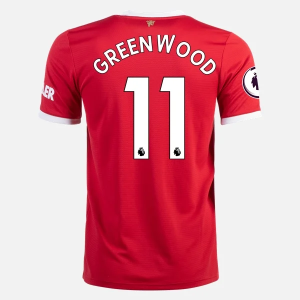 Nogometni Dres Manchester United Mason Greenwood 11 Domaći 2021/22