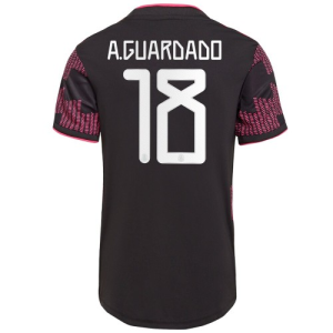 Nogometni Dres Meksiko Andres Guardado 18 Domaći 2021