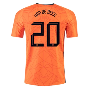Nogometni Dres Nizozemska Donny van de Beek 20 Domaći Euro 2020