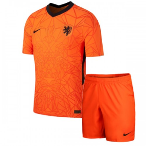 Nogometni Dres Nizozemska Dječji Domaći Euro 2020 （+ kratke hlače）