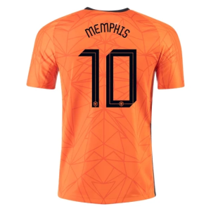 Nogometni Dres Nizozemska Memphis Depay 10 Domaći Euro 2020