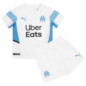 Nogometni Dres Olympique Marseille Dječji Domaćis 2021 2022 （+ kratke hlače）