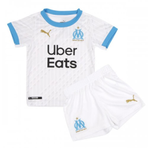 Nogometni Dres Olympique de Marseille Dječji Domaći 2020/2021 （+ kratke hlače）