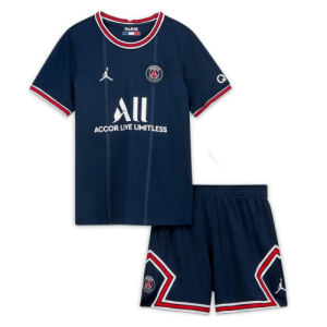 Nogometni Dres Paris Saint Germain Domaći Dječji 2021/22 （+ kratke hlače）
