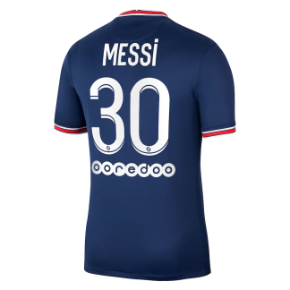 Nogometni Dres Paris Saint-Germain Lionel Messi 30 Jordan Brand Domaći 2021/2022