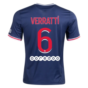 Nogometni Dres Paris Saint-Germain Marco Verratti 6 Domaći 2020/2021