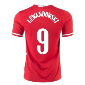 Nogometni Dres Poljska Robert Lewandowski 9 Drugi Euro 2020