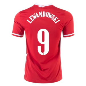 Nogometni Dres Robert Lewandowski 9 Poljska Drugi 2020