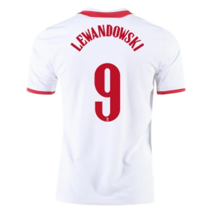 Nogometni Dres Poljska Robert Lewandowski 9 Domaći Euro 2020