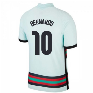 Nogometni Dres Portugal Bernardo Silva 10 Drugi Euro 2020