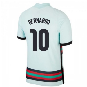 Nogometni Dres Portugal Bernardo Silva 10 Drugi 20-21