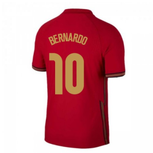 Nogometni Dres Portugal Bernardo Silva 10 Domaći Euro 2020