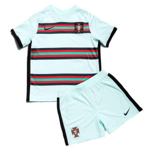 Nogometni Dres Portugal Drugi Dječji 2021 （+ kratke hlače）