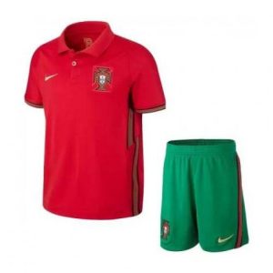 Nogometni Dres Portugal Dječji Domaći 2020 （+ kratke hlače）