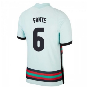 Nogometni Dres Portugal Portugal Jose Fonte 6 Drugi Euro 2020