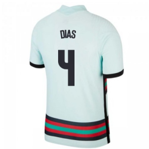 Nogometni Dres Portugal Ruben Dias 4 Drugi Euro 2020