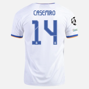 Nogometni Dres Real Madrid Casemiro 14 Domaći  2021/22