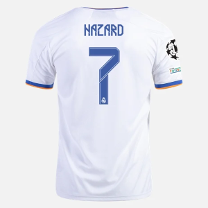 Nogometni Dres Real Madrid Eden Hazard 7 Domaći  2021/22