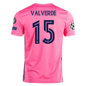 Nogometni Dres Real Madrid Federico Valverde 15 Drugi 2020/2021