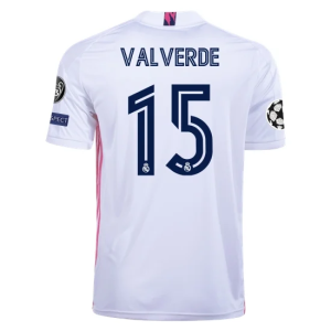 Nogometni Dres Real Madrid Federico Valverde 15 Domaći 2020/2021