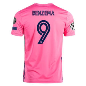 Nogometni Dres Real Madrid Karim Benzema 9 Drugi 2020/2021