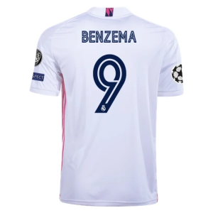 Nogometni Dres Real Madrid Karim Benzema 9 Domaći 2020/2021
