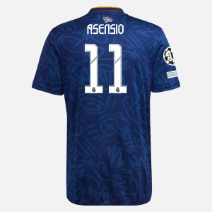 Nogometni Dres Real Madrid Marco Asensio 11 Drugi 2021/22